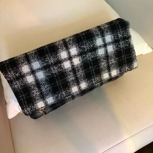 BP By Nordstrom Plaid Foldover Clutch